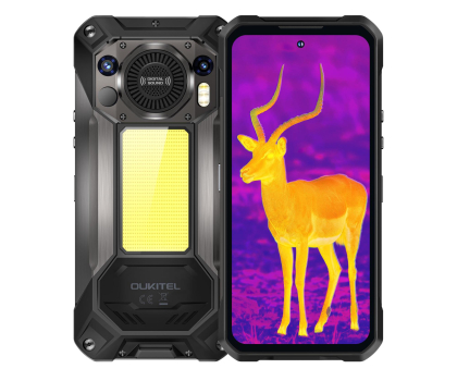 Smartfon OUKITEL WP61 Ultra Thermal 5G 12/512GB 20.000mAh czarny